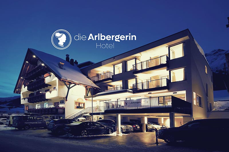 Hotel Die Arlbergerin front view St. Anton am Arlberg